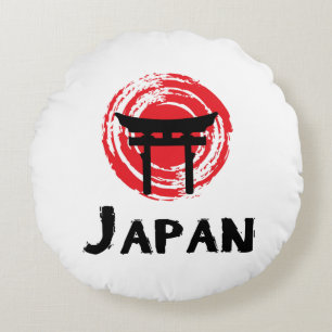 Japan Rundes Kissen
