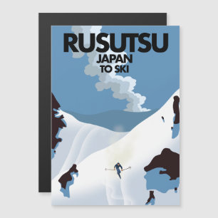 Japan Rusutsu Skiausdruck Magnetkarte