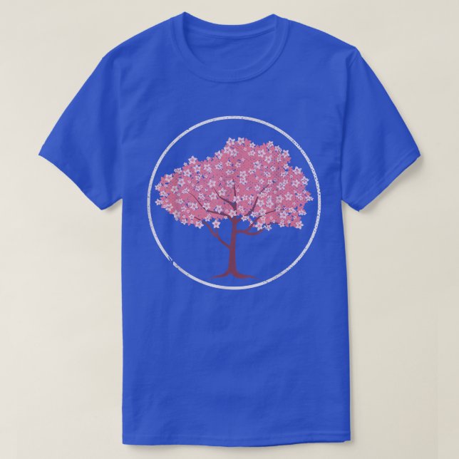 Japan Sakura Pink Blume Blossom Hübsch Cherry Blo T-Shirt (Design vorne)
