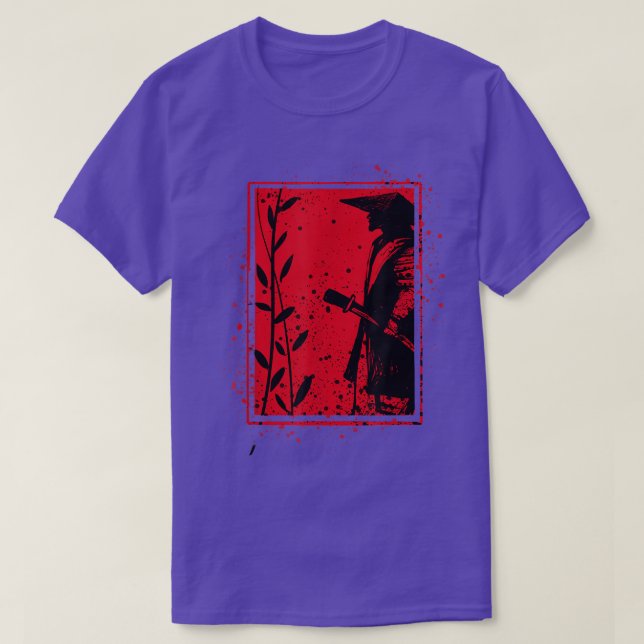 Japan Samurai Bushido Code Geschenk T - Shirt Kopi (Design vorne)