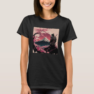 Japan Samurai Retro Vintag Sword Warrior Japanisch T-Shirt