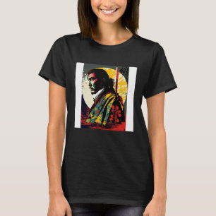 Japan Samurai Retro Vintage Schwert Krieger Japani T-Shirt
