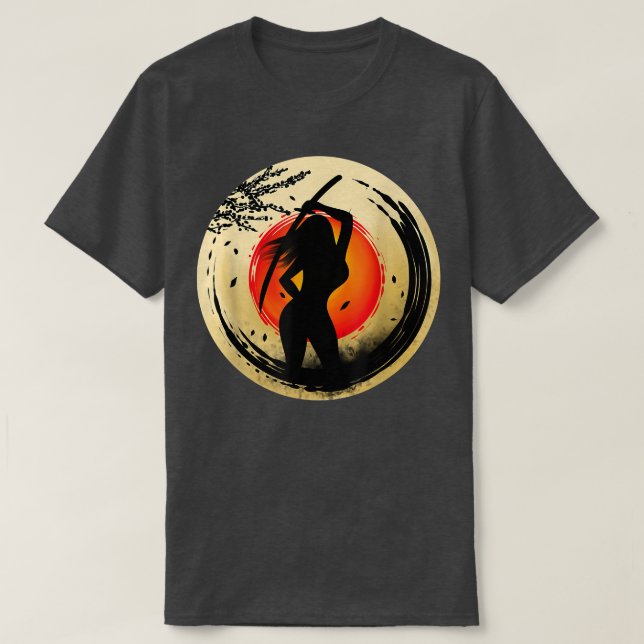 Japan Samurai Warrior572 T-Shirt (Design vorne)