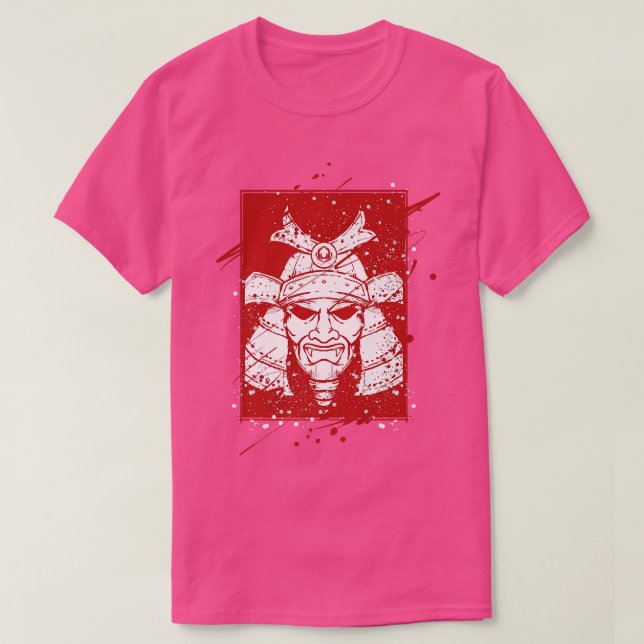 Japan Samurai Warrior  T-Shirt (Design vorne)