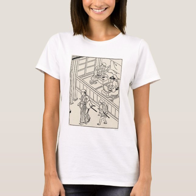 Japan: Samurais, 1700 T-Shirt (Vorderseite)