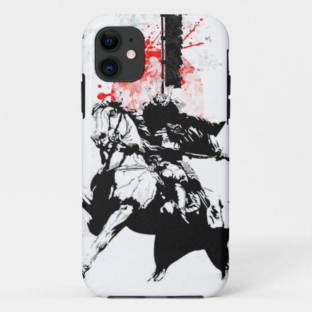 Japan-Samurais Case-Mate iPhone Hülle (Rückseite)