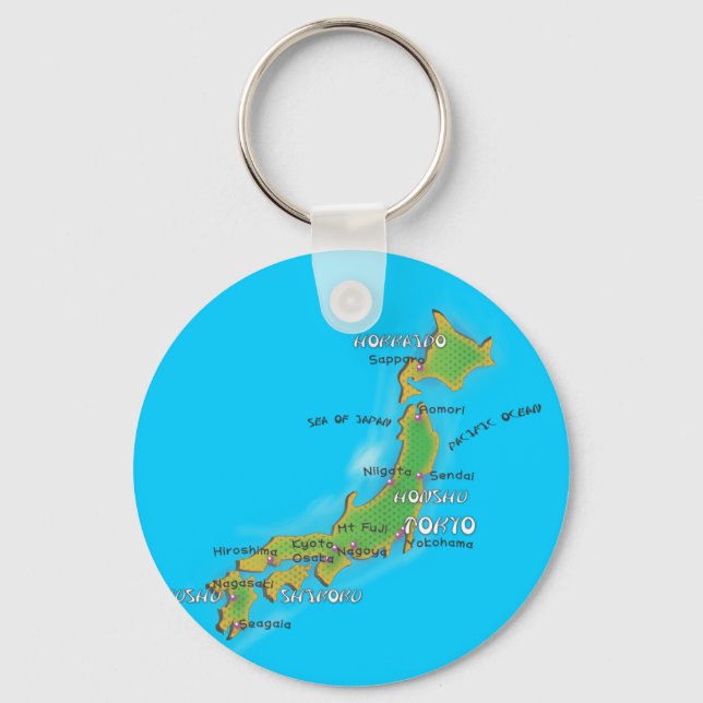 JAPAN SCHLÜSSELANHÄNGER (Vorderseite)