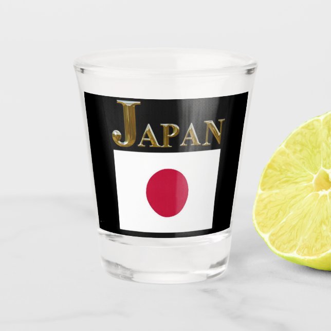 JAPAN SCHNAPSGLAS (Vorderseite)