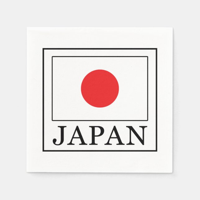 Japan Serviette (Vorderseite)