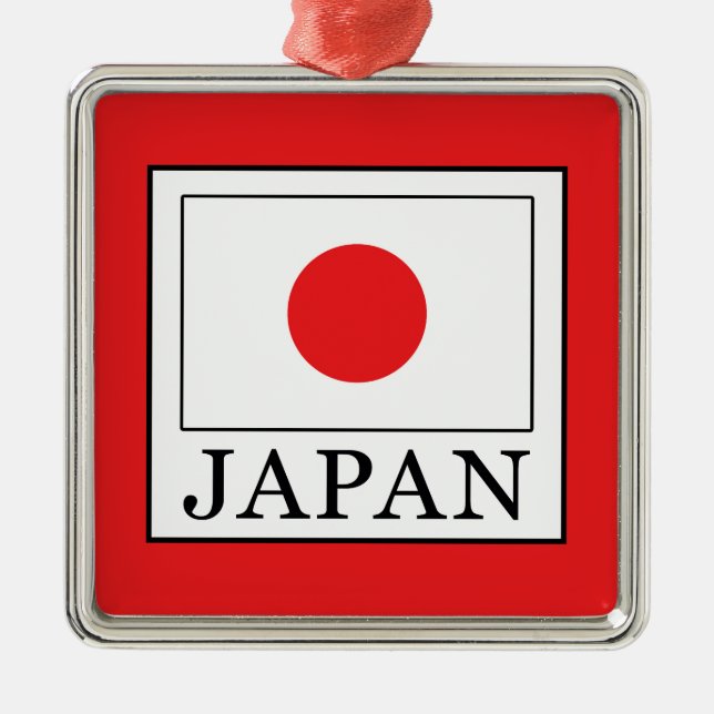 Japan Silbernes Ornament (Vorne)