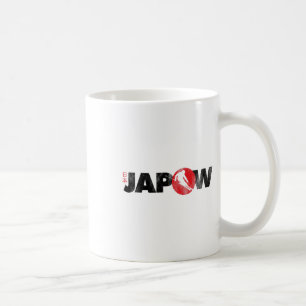 Japan Ski-Shirt Japow Pulverschneeski Japanische F Kaffeetasse