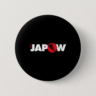 Japan Ski-Shirt Japow Pulverschneesport Japanische Button