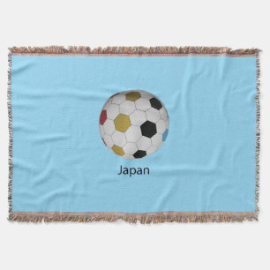 Japan Soccer Decke
