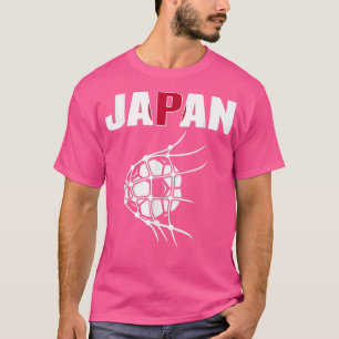 Japan Soccer Fans Jersey Japanische Flagge Fußball T-Shirt