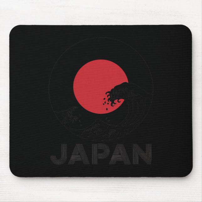 Japan Soccer Number Ten Retro National Athletic Pr Mousepad (Vorne)