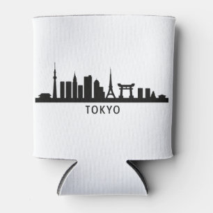 Japan Stadtlandschaft Reise Tokio Skyline Silhou Dosenkühler