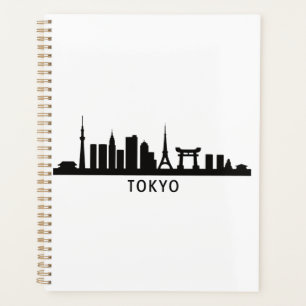 Japan Stadtlandschaft Reise Tokio Skyline Silhou Planer