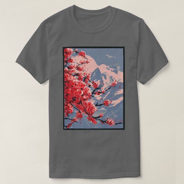 Japan Style Cool schön T-Shirt (Design vorne)