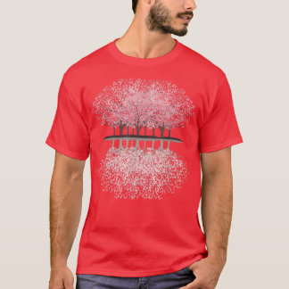 Japan Style Japanisch Cherry Blossom Sakura T-Shirt