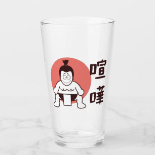 Japan Sumo, Tokio - Traditionelles japanisches Sum Glas