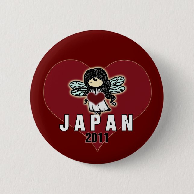 Japan Support Button Little Japanese Fairy (Vorderseite)