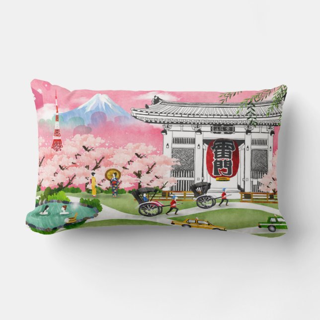 Japan-Szene Lendenkissen (Vorderseite)