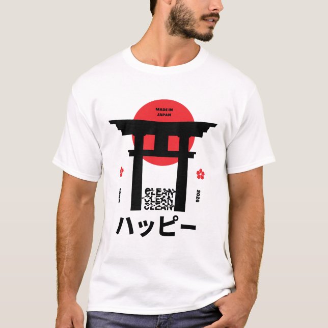 Japan T-shirt design (Vorderseite)
