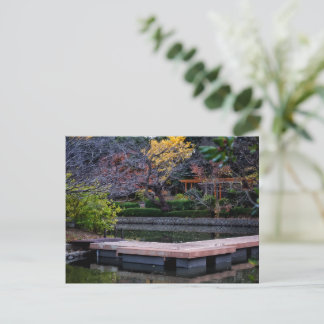 Japan-Teich Feiertagspostkarte