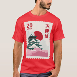 Japan-Tempel-Briefmarke T-Shirt