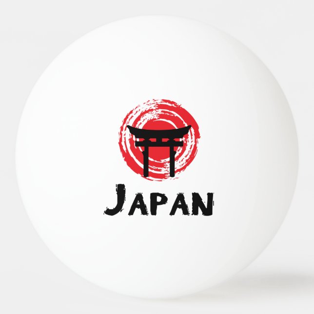 Japan Tischtennisball (Vorderseite)