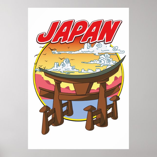 Japan Tori Poster (Vorne)
