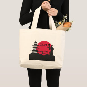 Japan Tote Tag Jumbo Stoffbeutel