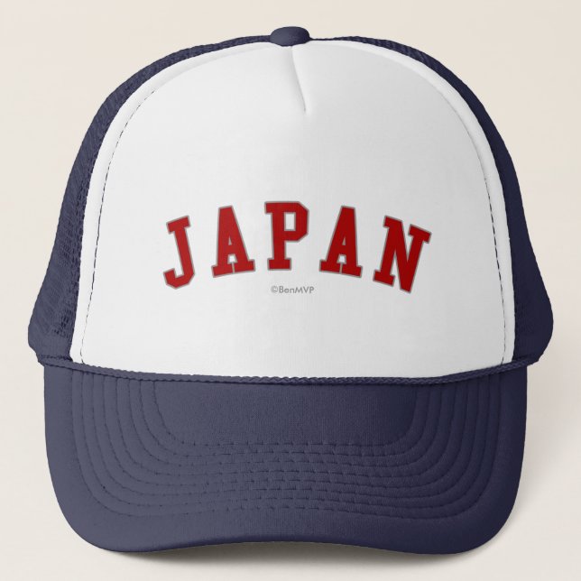 Japan Truckerkappe (Vorderseite)