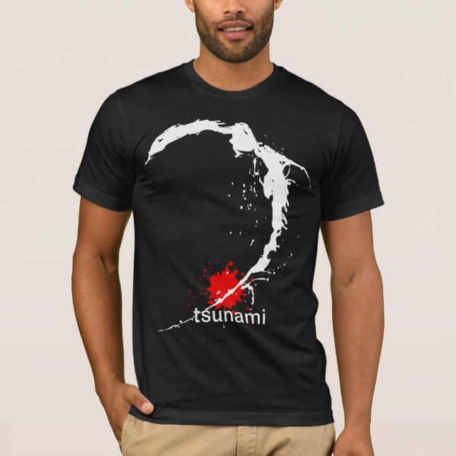 Japan-Tsunami T-Shirt (Vorderseite)