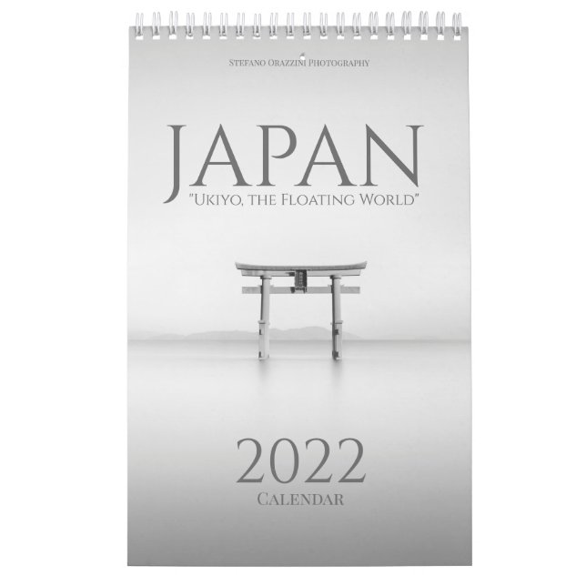 Japan. Ukiyo, der Weltkalender 2022 Kalender (Titelbild)