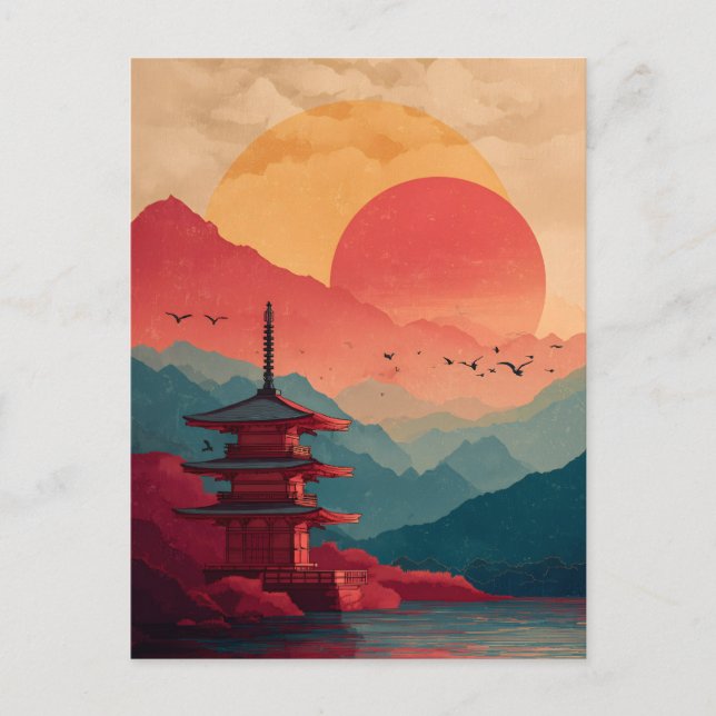 Japan vinatge postkarte (Vorderseite)