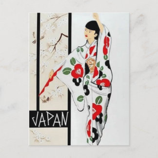 JAPAN Vintage Postkarte