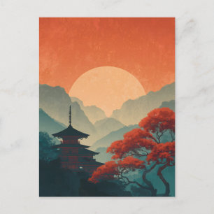 Japan Vintage Postkarte