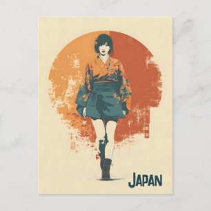 Japan Vintage Postkarte