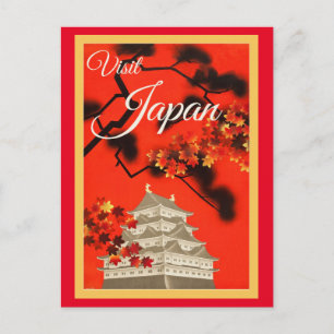JAPAN Vintage Reise Postkarte