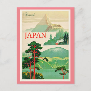 JAPAN Vintage Travel Postcard Postkarte