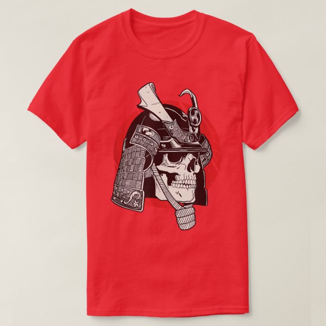 Japan Warrior Samurai Bushido Code Japanische Schw T-Shirt (Design vorne)