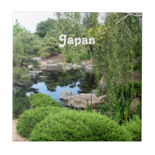 Japan-Wasser-Garten Fliese