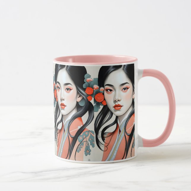 japanaise Girl Tasse (Rechts)