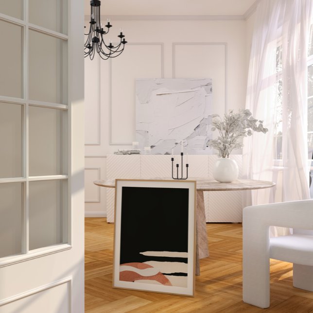 Japandi Aquarell abstrakt Poster (Von Creator hochgeladen)