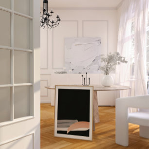 Japandi Aquarell abstrakt Poster