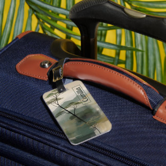 Japandi Mystic Peaks Gepäckanhänger