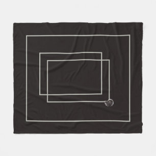 Japandi Seeleben in Beige Fleecedecke