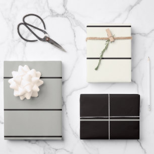 Japandi Seeleben in Beige Geschenkpapier Set