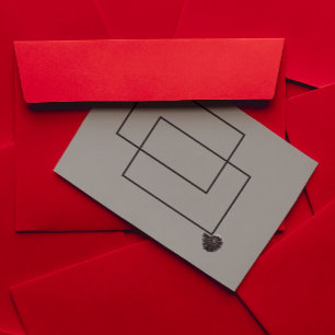 Japandi Seeleben in Beige Postkarte